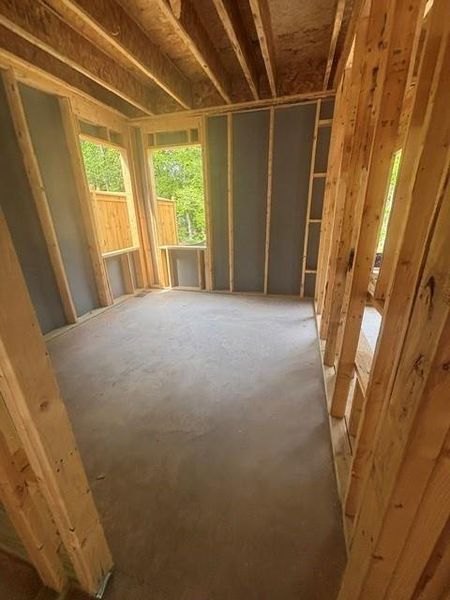 In-progress construction of a new home in Edenglen, Buford, GA (Image 30).