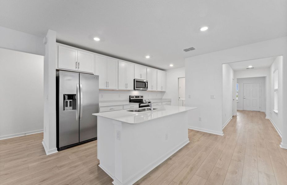 Furnished interior view inside a new home in Caldera, Spring Hill (Image 5).
