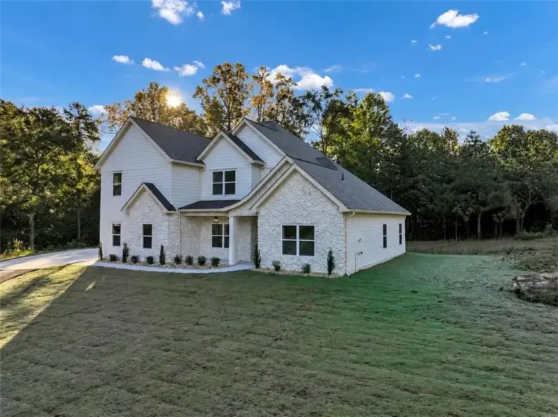 Exterior details and patio area of a home in , Douglasville (Image 21).