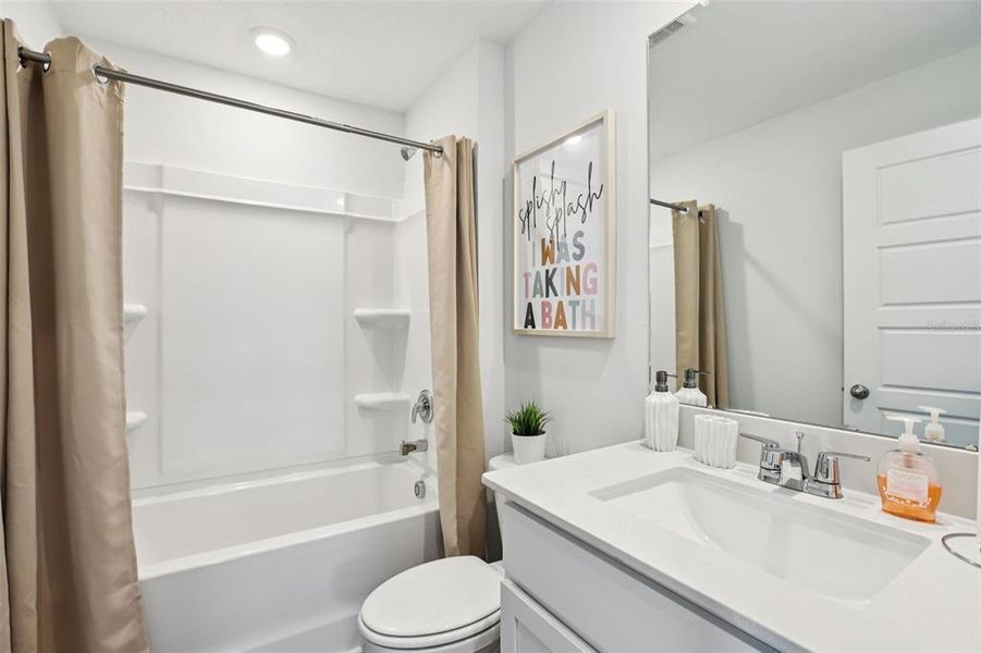 Furnished interior view inside a new home in Wynnstone, Davenport (Image 25).