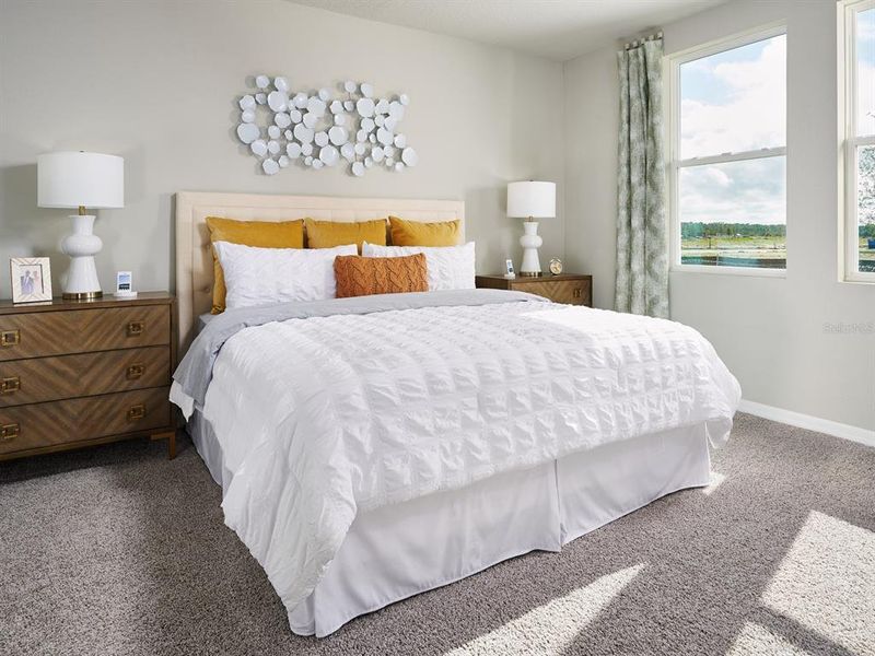 Furnished interior view inside a new home in Two Rivers - Premier Series, Zephyrhills (Image 6).