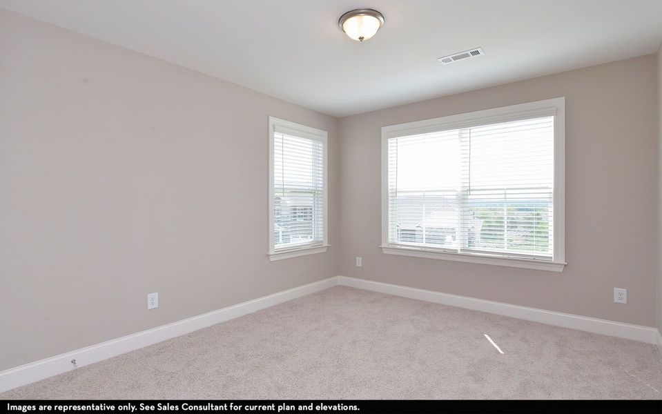 Spacious, unfurnished interior of a new home in The Retreat at Norman Farm, Hendersonville (Image 16).