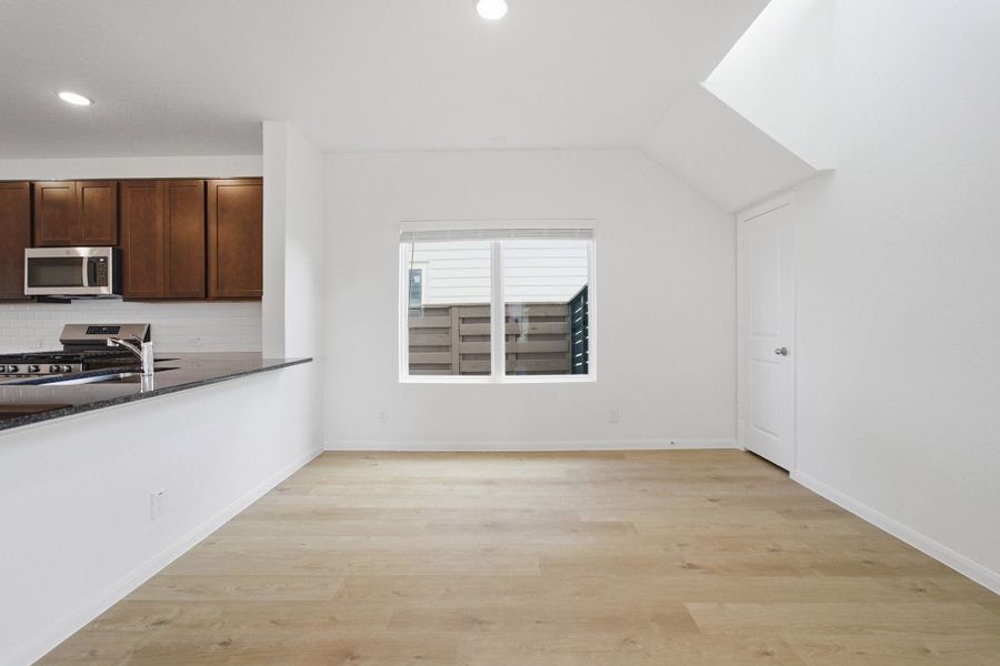 Spacious, unfurnished interior of a new home in Austin Point, Richmond (Image 23).