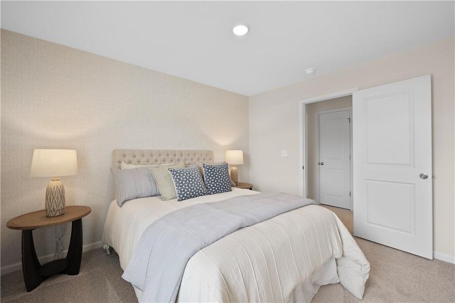 Furnished interior view inside a new home in Walden Park – The Retreat, Jonesboro (Image 31).