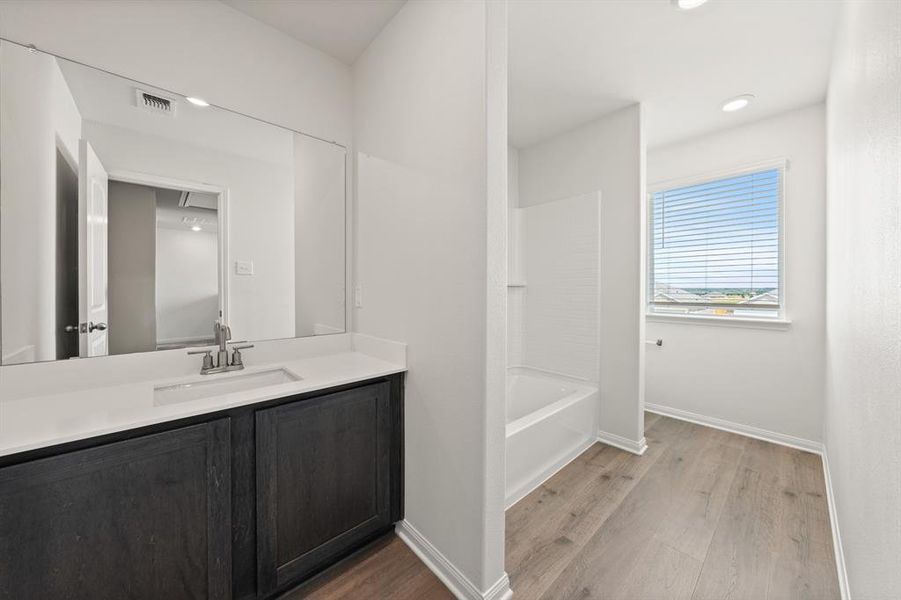 Furnished interior view inside a new home in Cresson Estates, Cresson (Image 3).