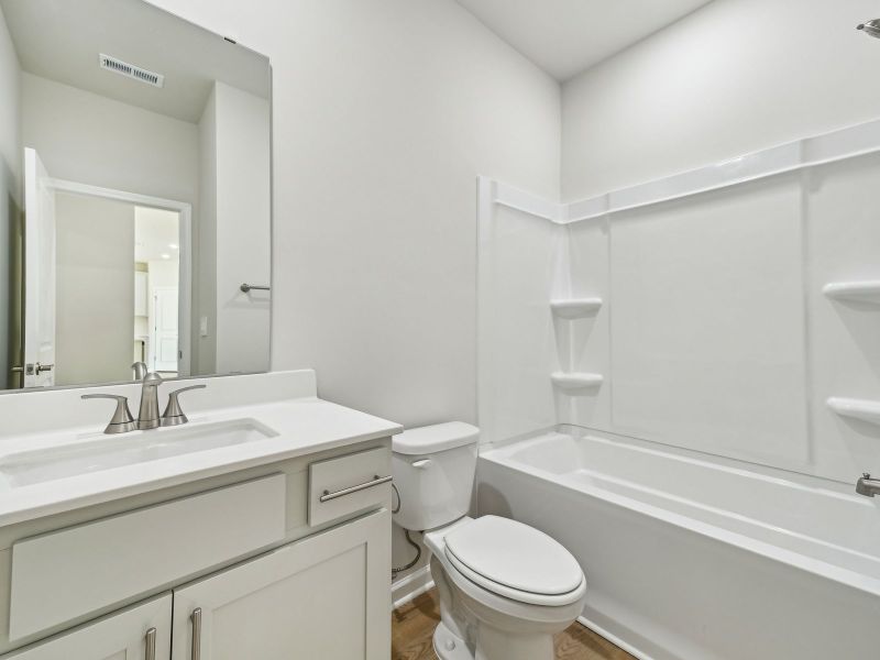 Furnished interior view inside a new home in River Glen, Angier (Image 8).