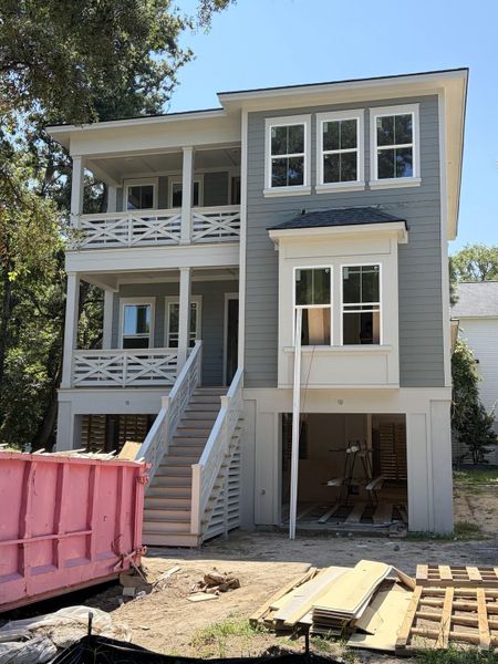 In-progress construction of a new home in , Mount Pleasant, SC (Image 56). In-progress construction of a new home in , Mount Pleasant, SC (Image 56).
