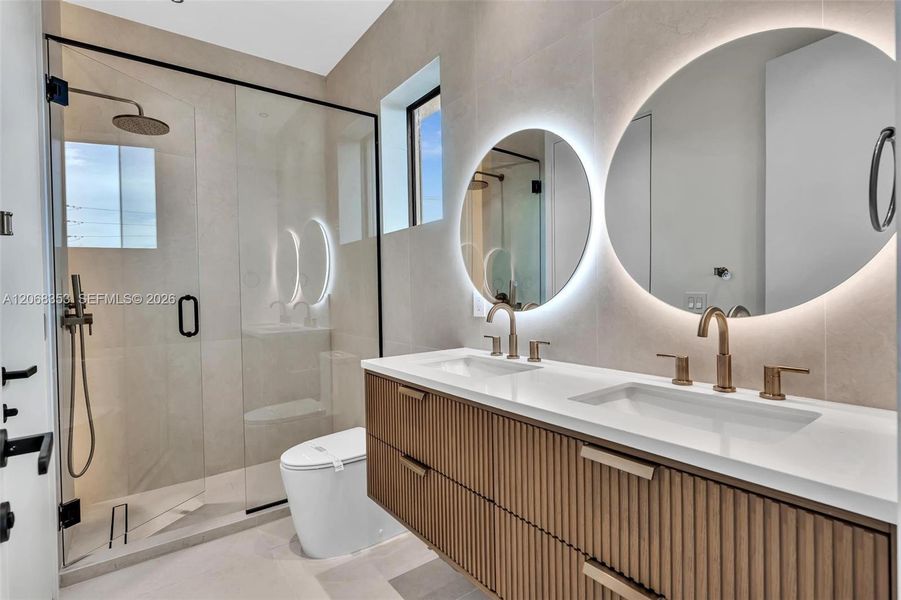 Furnished interior view inside a new home in , Miami (Image 6). Furnished interior view inside a new home in , Miami (Image 6).
