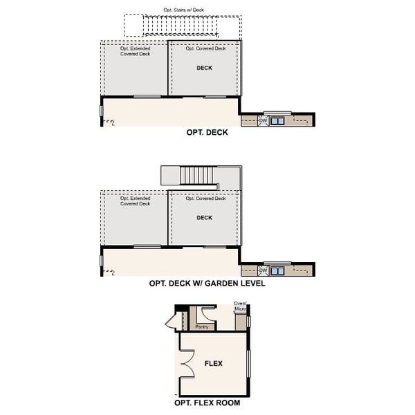 2D floor plan layout for the The Roosevelt by Century Communities in Legacy at Kime Ranch, Parker, CO (Image 4).