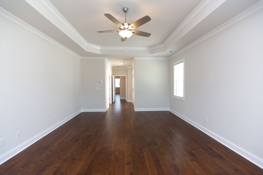 Representative unfurnished interior of a home built from the The Kincaid by The Providence Group in Waterhaven, Cumming (Image 46).