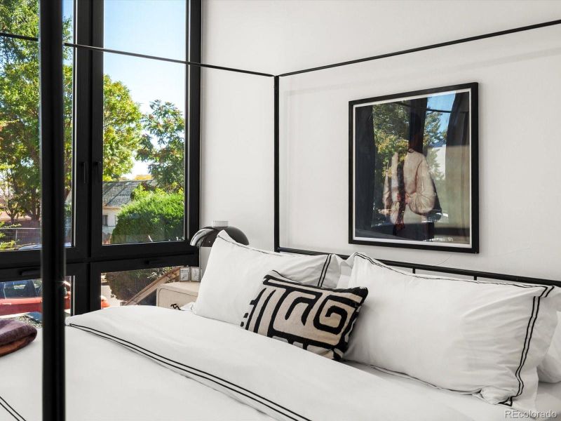 Furnished interior view inside a new home in , Denver (Image 37).