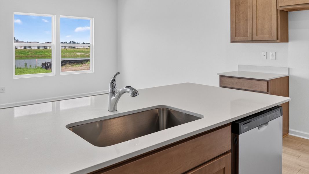 Close-up of interior finishes inside a home in American Village, Palm Coast (Image 9).