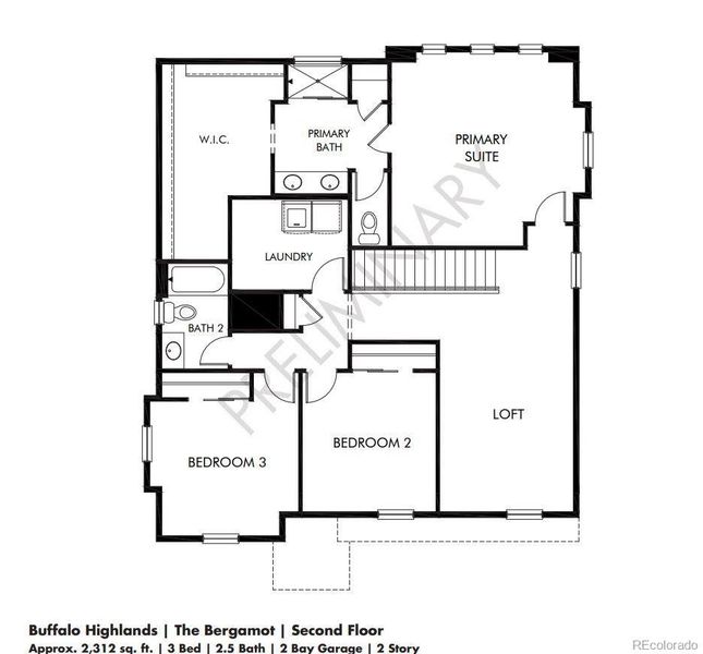 2D floor plan layout of this home in , Commerce City, CO (Image 4).
