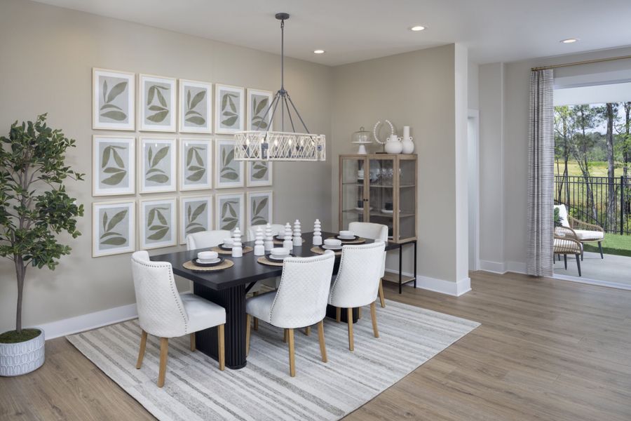 Representative furnished interior of a home built from the Glades by Mattamy Homes in Bloom, Fuquay Varina (Image 14).
