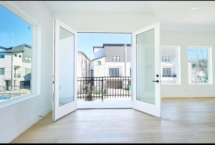 Spacious, unfurnished interior of a new home in , Humble (Image 13). Spacious, unfurnished interior of a new home in , Humble (Image 13).