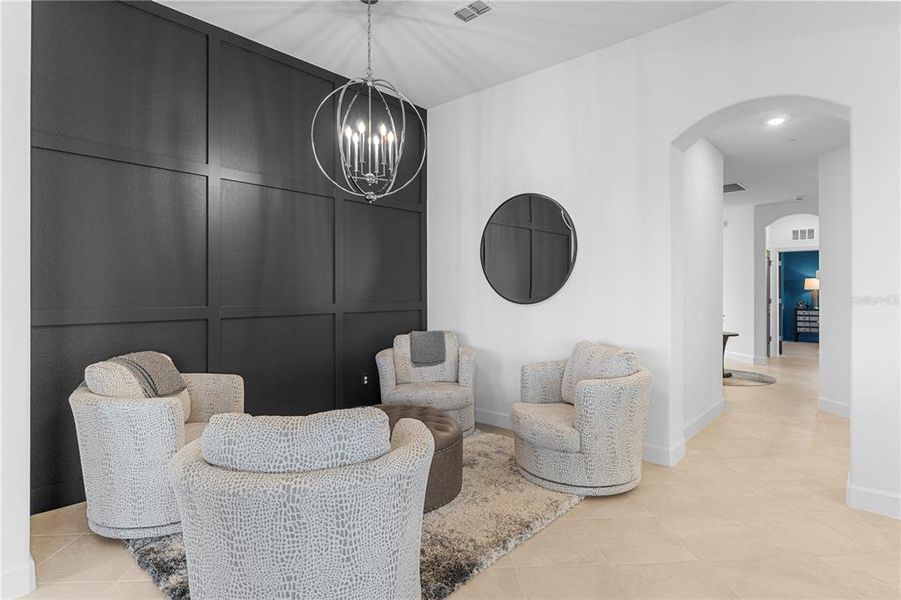 Furnished interior view inside a new home in , Punta Gorda (Image 15). Furnished interior view inside a new home in , Punta Gorda (Image 15).