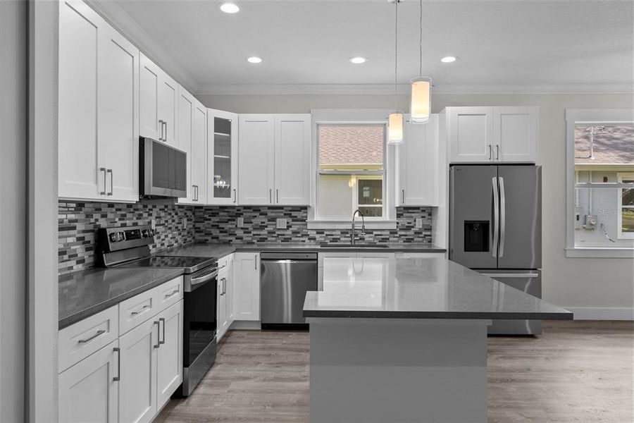 Furnished interior view inside a new home in , Tampa (Image 14). Furnished interior view inside a new home in , Tampa (Image 14).