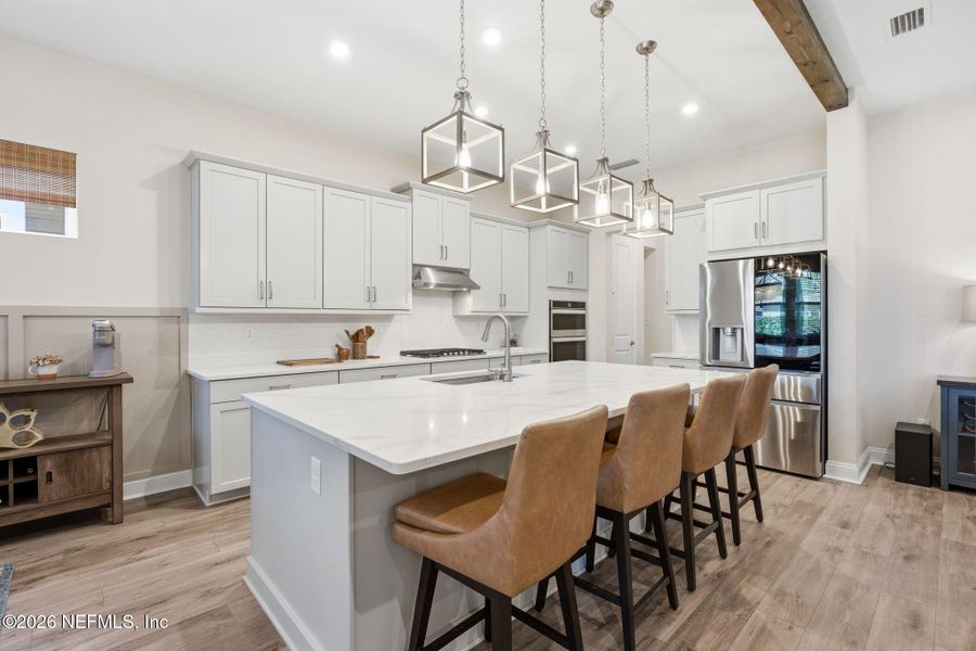 Furnished interior view inside a new home in RiverTown, St. Johns (Image 8).