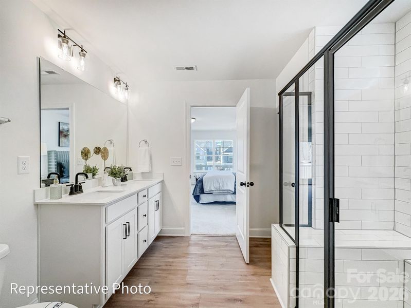 Furnished interior view inside a new home in Ashton Park, Monroe (Image 3).