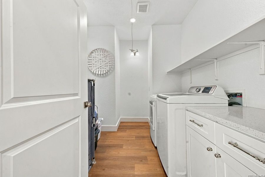 Furnished interior view inside a new home in , San Antonio (Image 22).