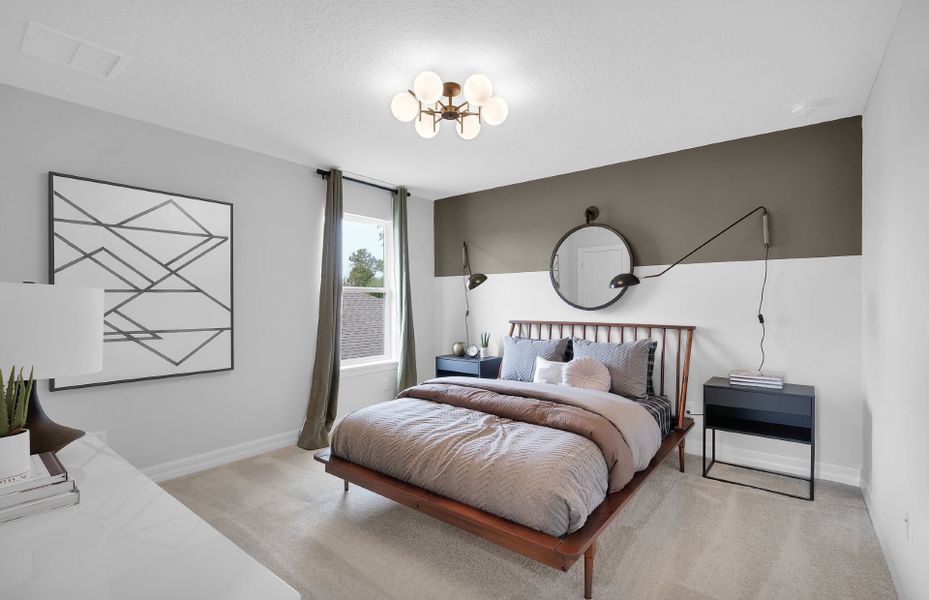 Furnished interior view inside a new home in Avondale at Avenir, Palm Beach Gardens (Image 8).