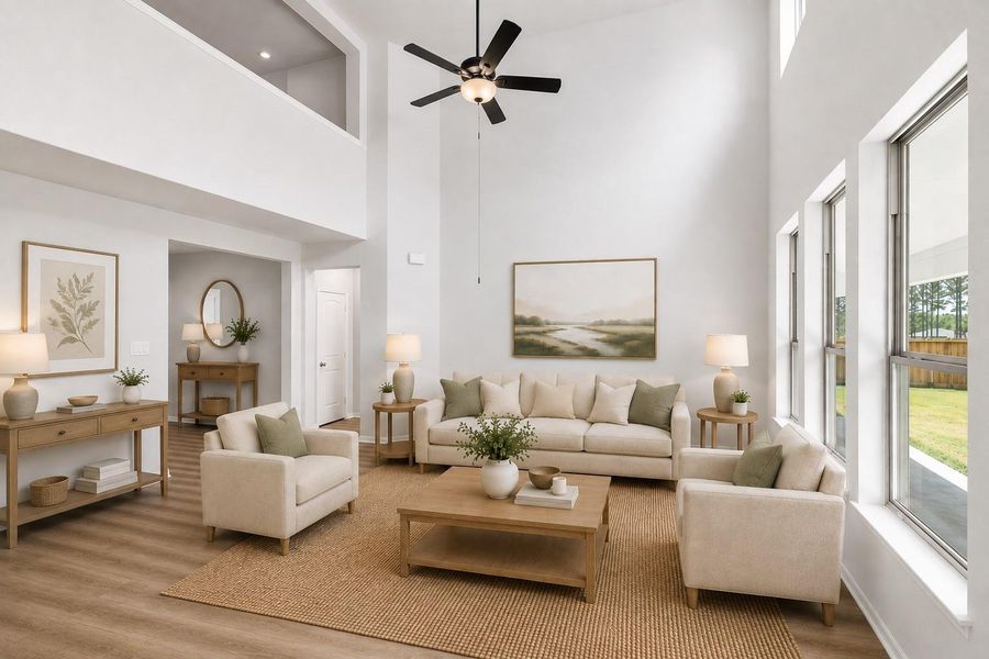 The heart of the home and the connection around it makes it one of a kind. *Virtually staged