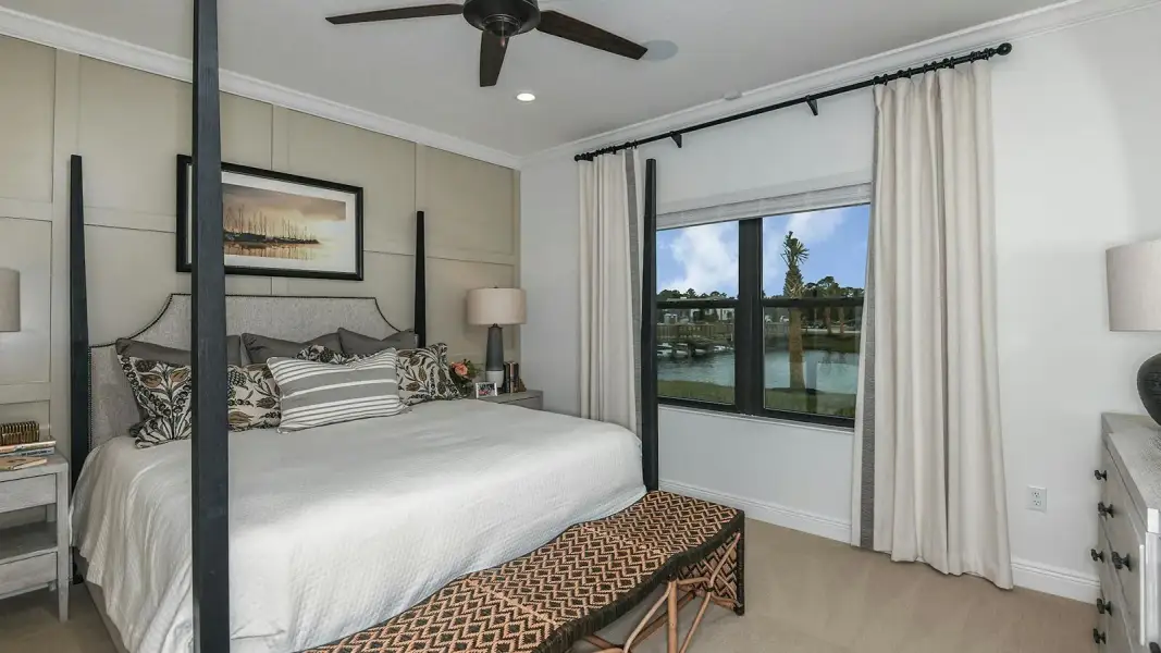 Furnished interior view inside a new home in Vicenza Real Estate and Homes for Sale in North Venice, FL - Neal Communities, Nokomis (Image 15).