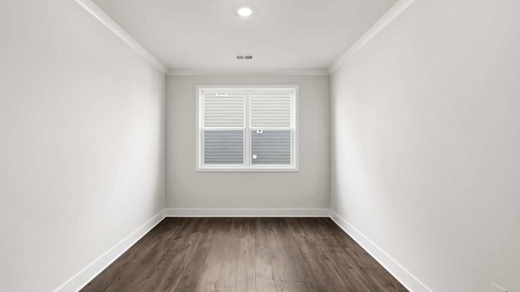 Spacious, unfurnished interior of a new home in Reserve at Tap Root Farms, Fletcher (Image 18). Spacious, unfurnished interior of a new home in Reserve at Tap Root Farms, Fletcher (Image 18).