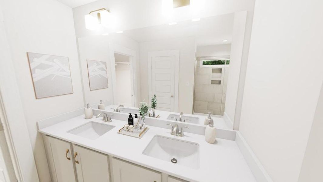 Furnished interior view inside a new home in Havenbrooke, Kernersville (Image 5).
