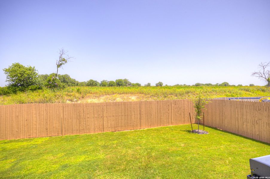 Exterior details and patio area of a home in Parkside, New Braunfels (Image 3).
