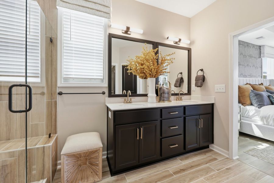 Representative furnished interior of a home built from the Biltmore by McKee Homes in Sandy Springs, Aberdeen (Image 5).