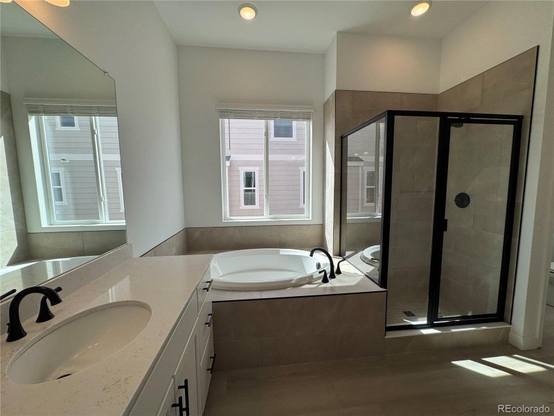 Furnished interior view inside a new home in Creekside Village, Thornton (Image 9). Furnished interior view inside a new home in Creekside Village, Thornton (Image 9).