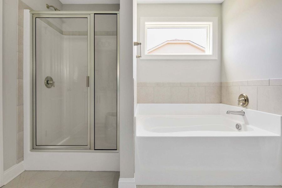 Representative furnished interior of a home built from the Drayton by Caviness & Cates Communities in Bartlett Manor, Youngsville (Image 223).