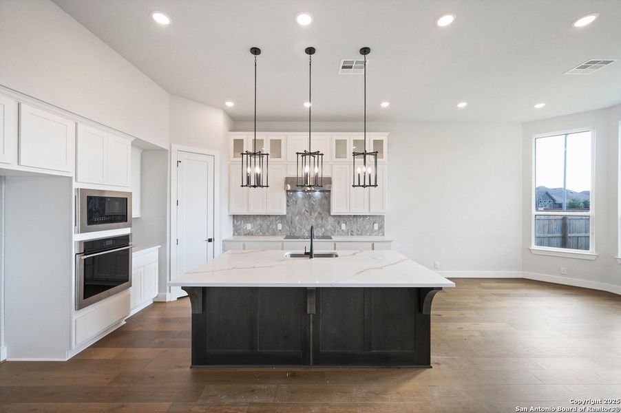 Furnished interior view inside a new home in Alsatian Oaks: 60ft. lots, Castroville (Image 10).