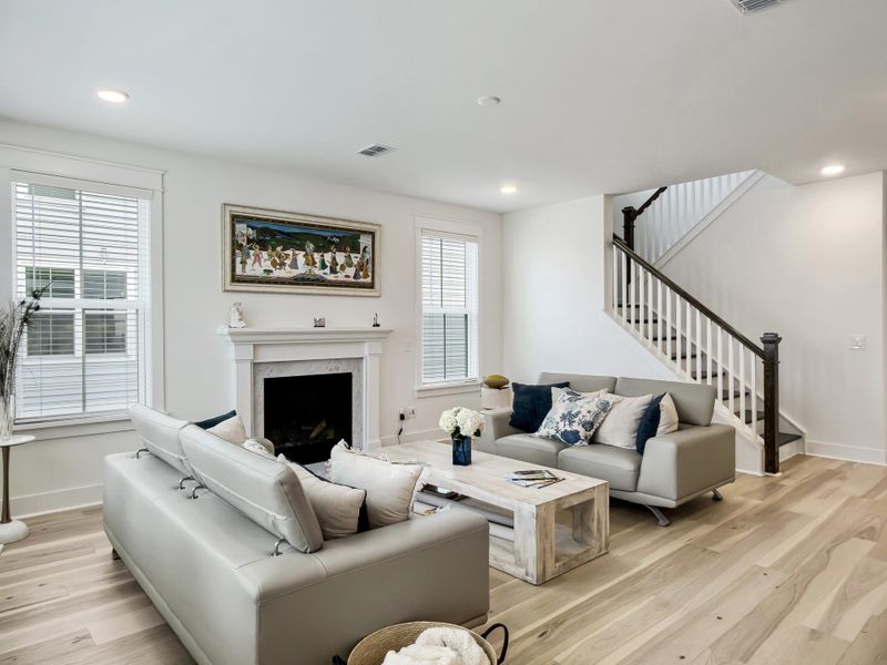 Furnished interior view inside a new home in Liberty Hill Farm, Mount Pleasant (Image 17).