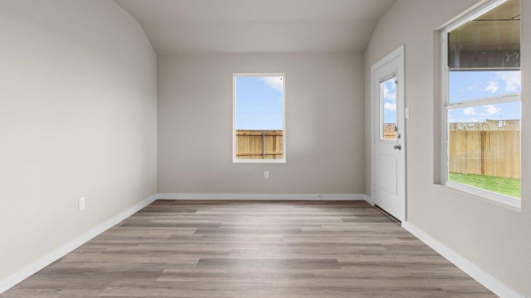 Spacious, unfurnished interior of a new home in Heritage Parks, Abilene (Image 9). Spacious, unfurnished interior of a new home in Heritage Parks, Abilene (Image 9).