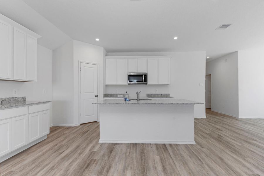 Furnished interior view inside a new home in Emberly, Beasley (Image 5).