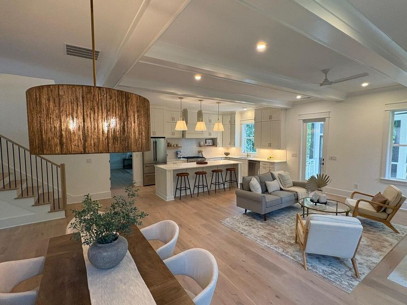 Furnished interior view inside a new home in , Hollywood (Image 9).