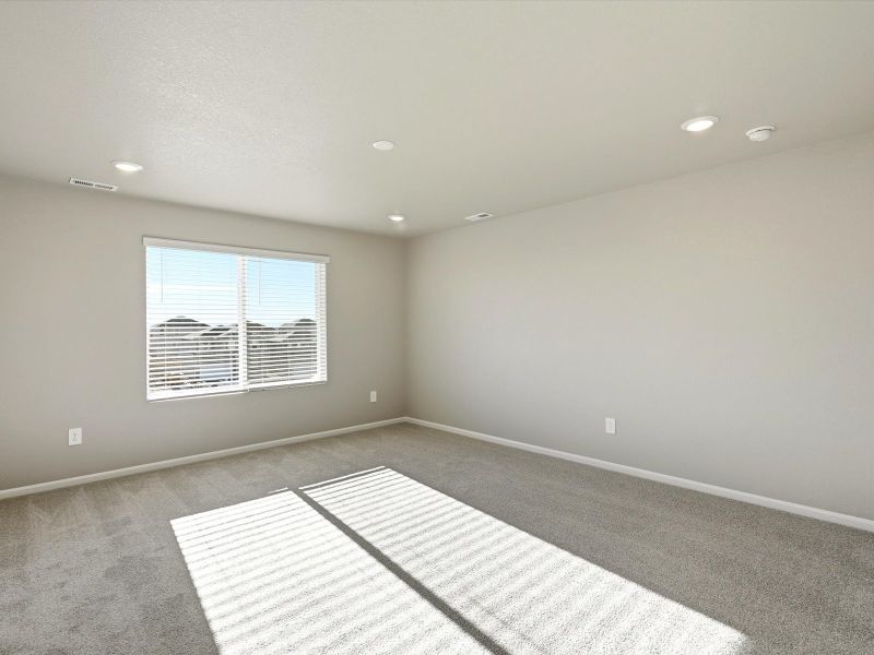 Spacious, unfurnished interior of a new home in Lorson Ranch : The Springs Collection, Colorado Springs (Image 10). Spacious, unfurnished interior of a new home in Lorson Ranch : The Springs Collection, Colorado Springs (Image 10).