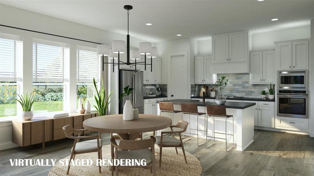 Your inner chef will come alive in this dream kitchen!  VIRTUALLY STAGED RENDERING