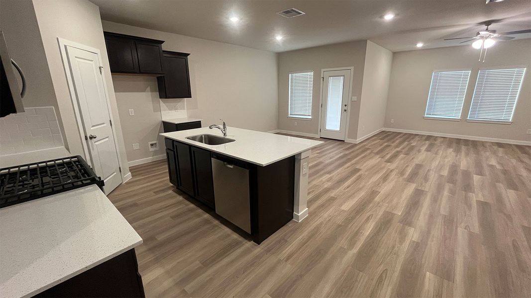 Furnished interior view inside a new home in Empire Estates, Corpus Christi (Image 3).