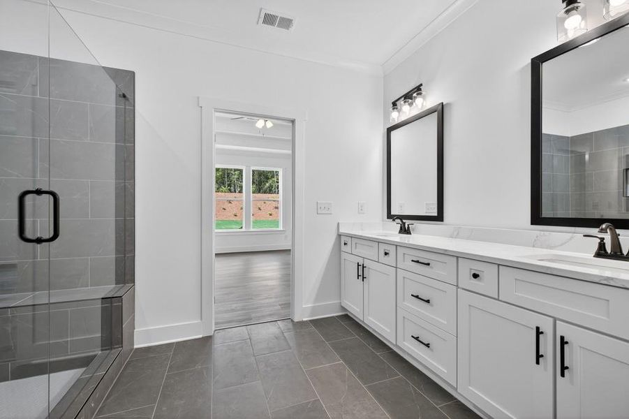 Furnished interior view inside a new home in Pinegate, Covington (Image 13).