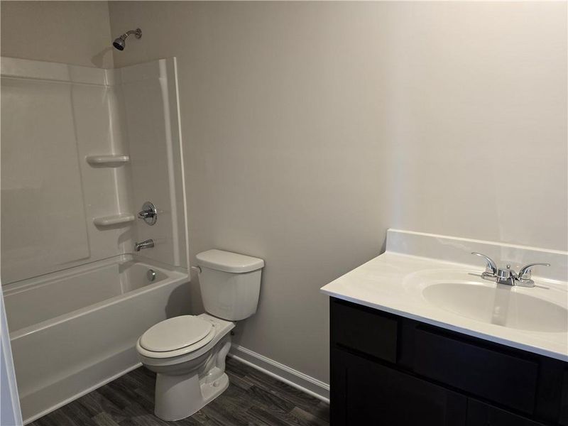 Furnished interior view inside a new home in Enclave at Dawson Forest, Dawsonville (Image 5).