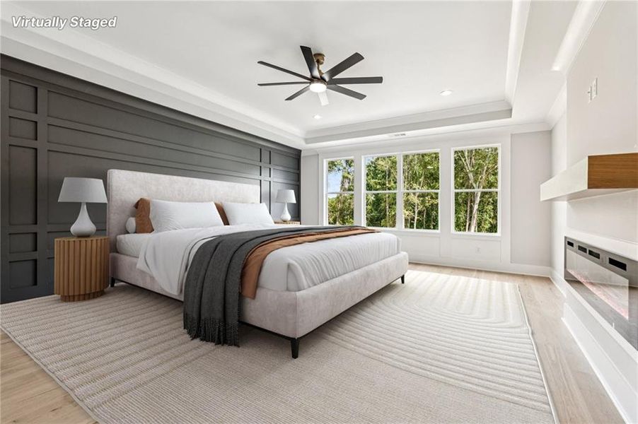 Furnished interior view inside a new home in , Hoschton (Image 9). Furnished interior view inside a new home in , Hoschton (Image 9).