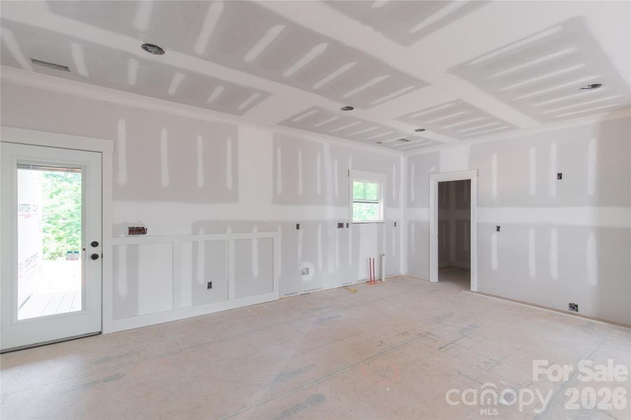 In-progress construction of a new home in , Smyrna, SC (Image 5).