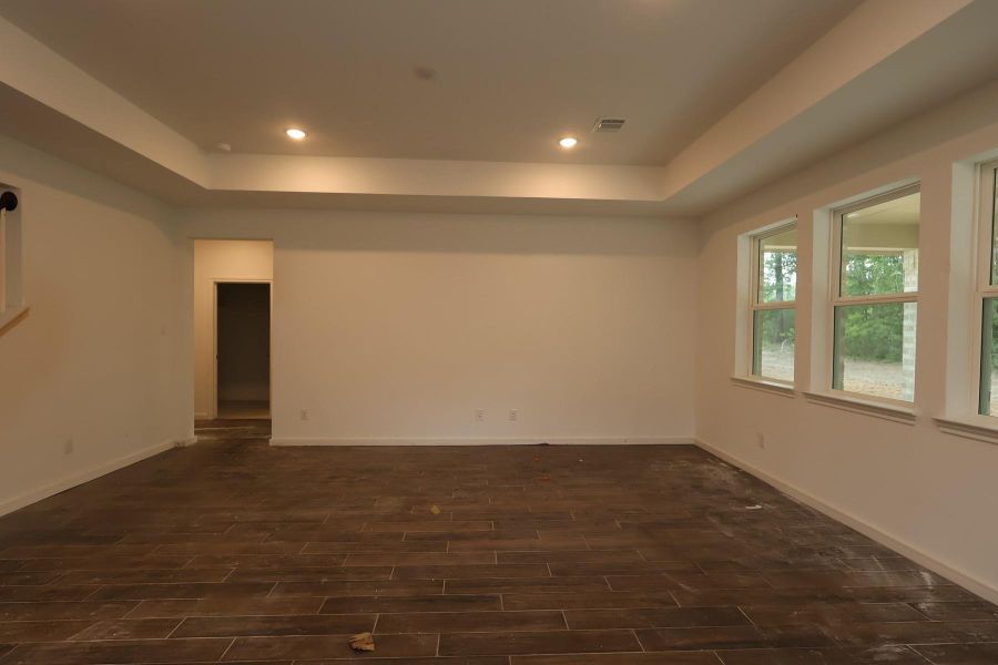 Great room - still under construction! Great room - still under construction!
