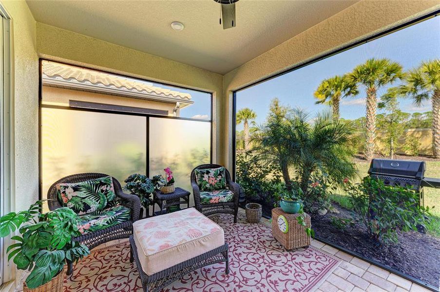 Exterior details and patio area of a home in , Venice (Image 22). Exterior details and patio area of a home in , Venice (Image 22).