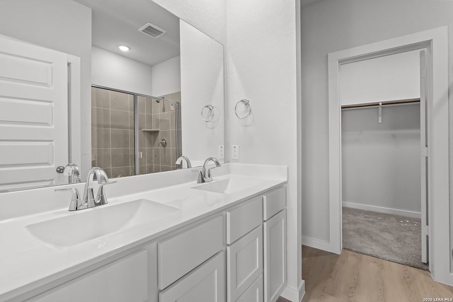 Furnished interior view inside a new home in Hacienda, San Antonio (Image 8). Furnished interior view inside a new home in Hacienda, San Antonio (Image 8).