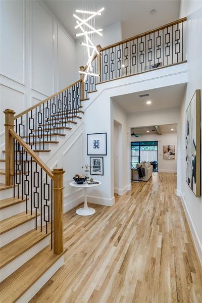 Furnished interior view inside a new home in , Dallas (Image 28).