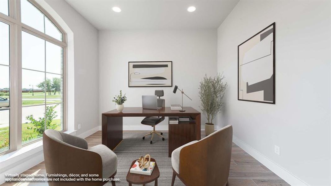 Furnished interior view inside a new home in Devonshire - Reserve 50', Forney (Image 10). Furnished interior view inside a new home in Devonshire - Reserve 50', Forney (Image 10).